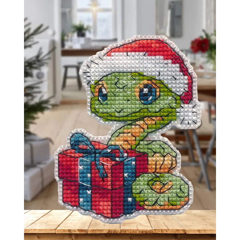 Cross stitch kit "Magnet. Snake" S1622