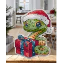 Cross stitch kit "Magnet. Snake" S1622