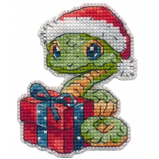 Cross stitch kit "Magnet. Snake" S1622