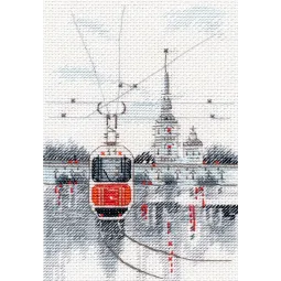 Kryželiu siuvinėjimo rinkinys „Eskizai - 1“ S1623