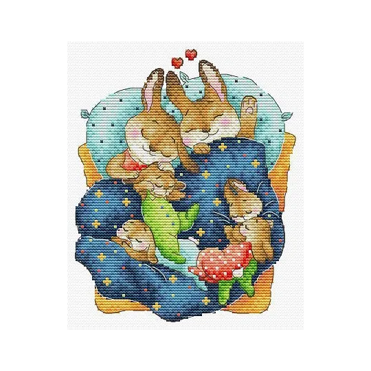 Cross stitch kit "Bunny's Dreams" SM-769