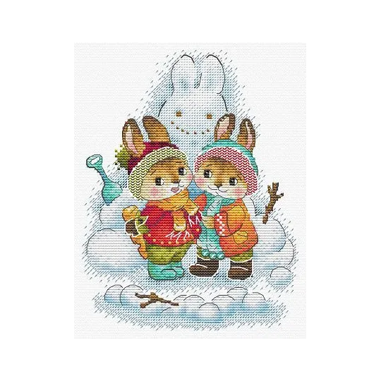 Cross stitch kit "Couldn't resist" SM-779