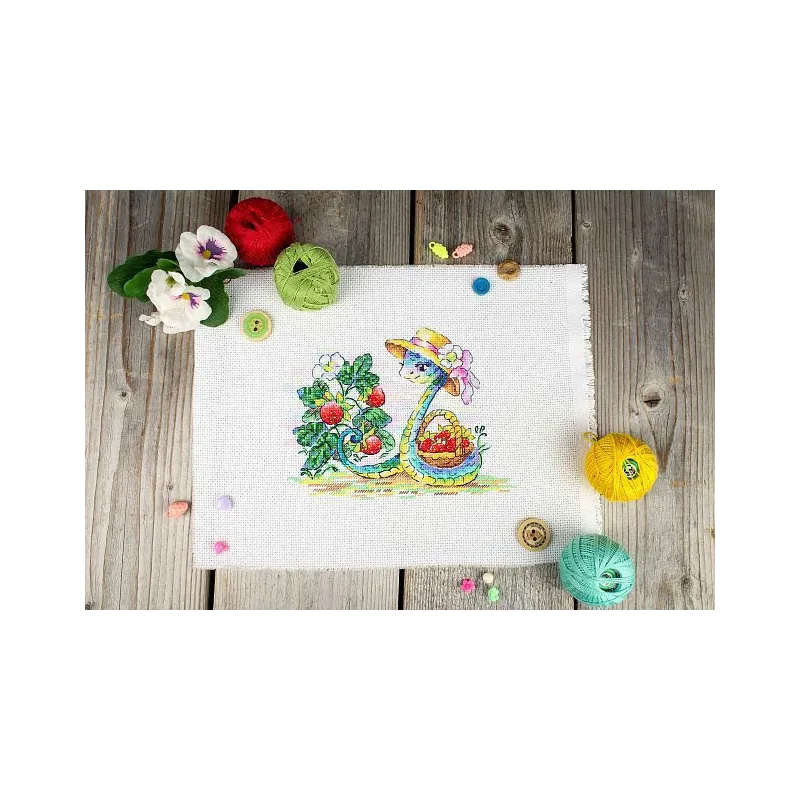 Cross stitch kit "Berry harvest" SM-792