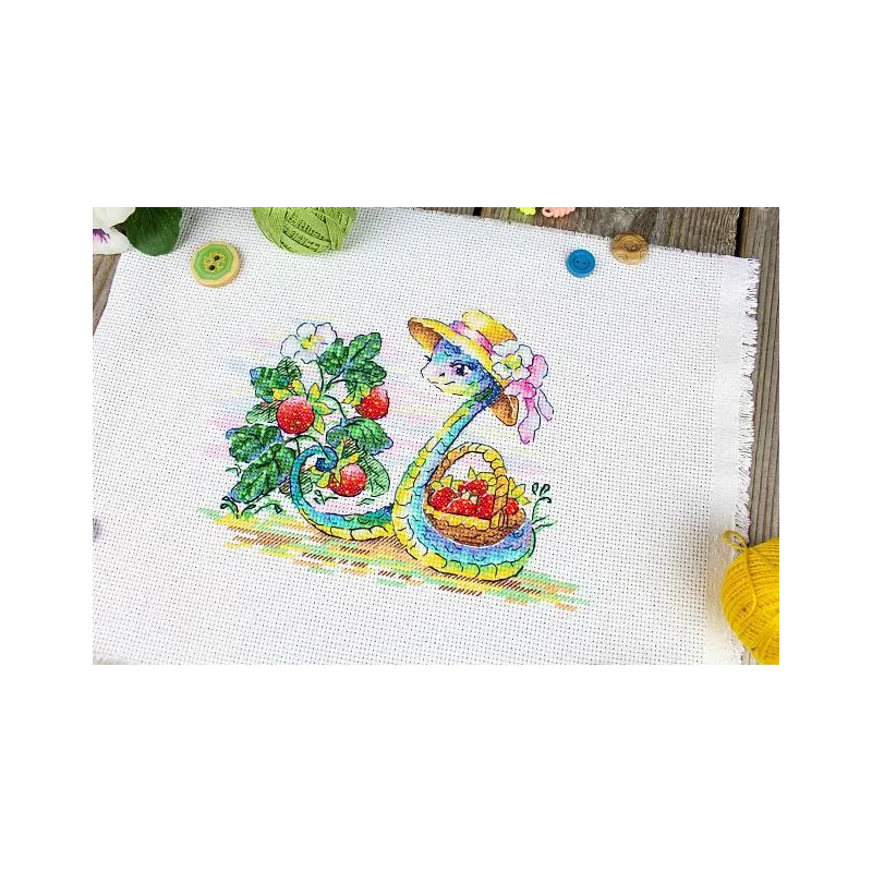 Cross stitch kit "Berry harvest" SM-792