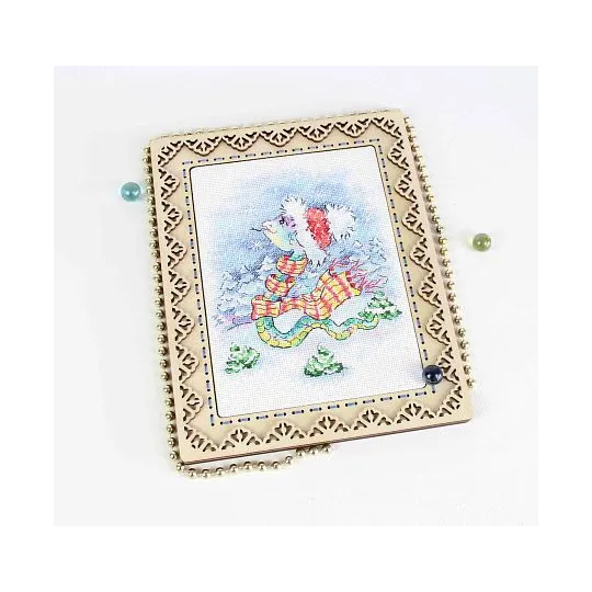 Cross stitch kit "Snow Walk" SM-793