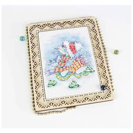 Cross stitch kit "Snow Walk" SM-793