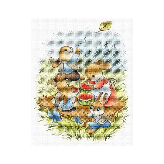 Cross stitch kit "Flower magic" SM-794