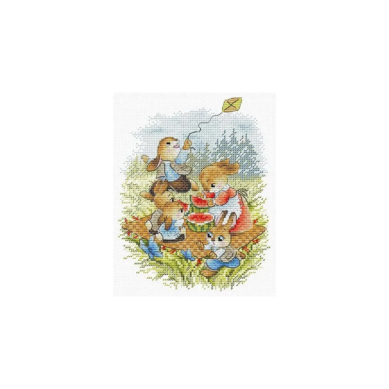 Cross stitch kit "Flower magic" SM-794