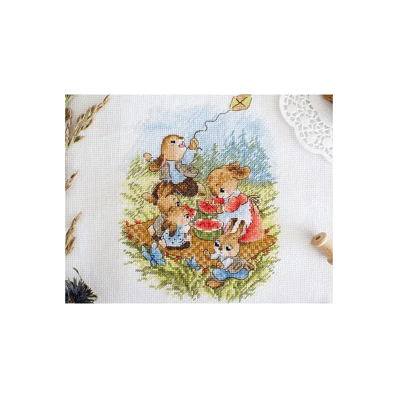 Cross stitch kit "Flower magic" SM-794