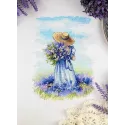 Cross stitch kit "Lavender Walk" SNV-847