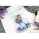 Cross stitch kit "Lavender Walk" SNV-847