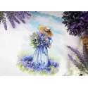 Cross stitch kit "Lavender Walk" SNV-847