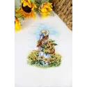 Cross stitch kit "Across the sunny field" SNV-849