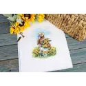 Cross stitch kit "Across the sunny field" SNV-849