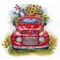 Cross stitch kit "Harvest fields" SNV-874