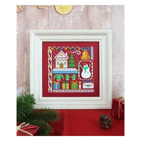 Cross stitch kit "Mini Sampler. New Year" SNV-939