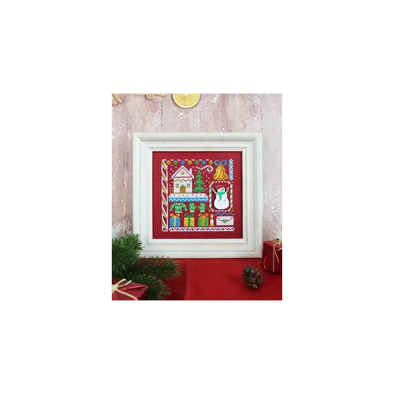 Cross stitch kit "Mini Sampler. New Year" SNV-939