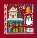 Cross stitch kit "Mini Sampler. New Year" SNV-939