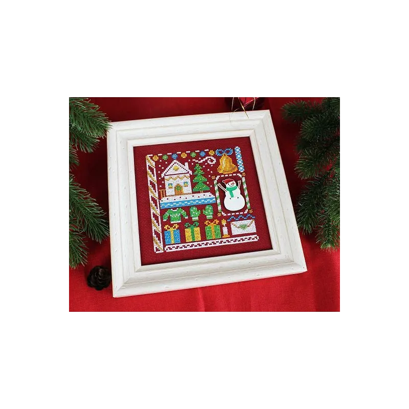 Cross stitch kit "Mini Sampler. New Year" SNV-939