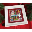 Cross stitch kit "Mini Sampler. New Year" SNV-939