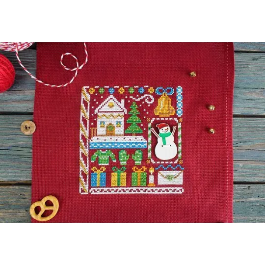 Cross stitch kit "Mini Sampler. New Year" SNV-939