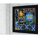 Cross stitch kit "Mini Sampler. Fern Flower" SNV-942