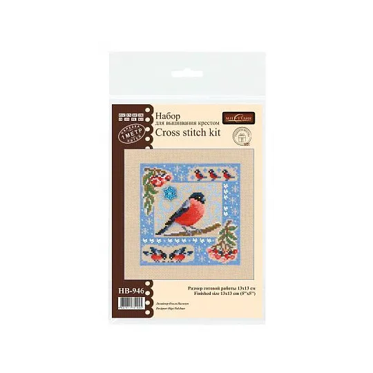 Cross stitch kit "Mini sampler. Winter composition" SNV-946