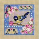 Cross stitch kit "Mini-sampler. Spring composition" SNV-947