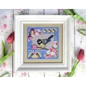 Cross stitch kit "Mini-sampler. Spring composition" SNV-947