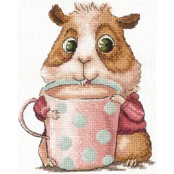 Набор для вышивания крестиком "Кофеманы. Морская свинка" SANK-66