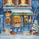 Christmas Gifts Shop 21x21cm SLETIL8109