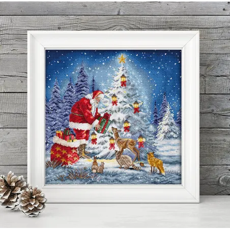 Santa 29x29cm SLETIL8200