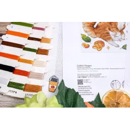 Kreuzstich-Set Ingwer 15x15cm SLETIL8804