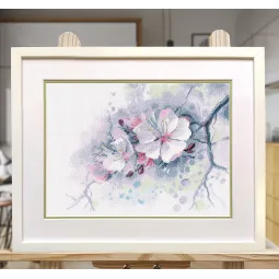 Kryželiu siuvinėjimo rinkinys „Apie pavasarį“ S1618