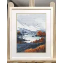 Cross stitch kit "Mountains love silence" S1619