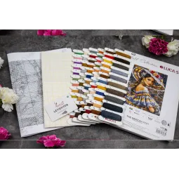 Kit de point de croix "La fête mexicaine" 30x40cm SB706