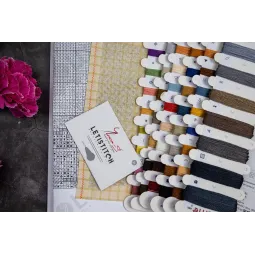 Набор для вышивания крестом "Мексиканский праздник" 19x25см SG706