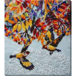 Main Bead Embroidery Kit - Under the viburnum (Deco Scenes) 23x26 cm AAB-922