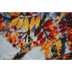 Haupt Stickpackung mit Perlen – Unter dem Schneeball (Deco Scenes) 23x26 cm AAB-922