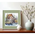 Наборы для вышивания крестиком - Симфония воды (Deco Scenes) 22x22 cm AAH-237
