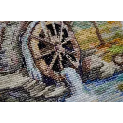 Cross-stitch kits - Symphony of water (Deco Scenes) 22x22 cm AAH-237