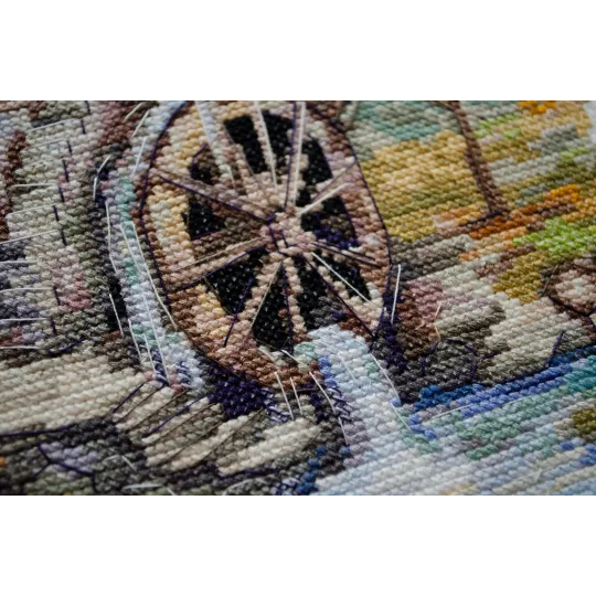 Наборы для вышивания крестиком - Симфония воды (Deco Scenes) 22x22 cm AAH-237