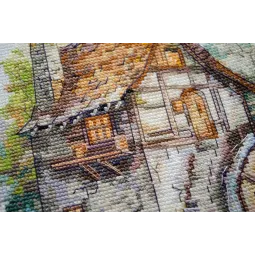 Cross-stitch kits - Symphony of water (Deco Scenes) 22x22 cm AAH-237