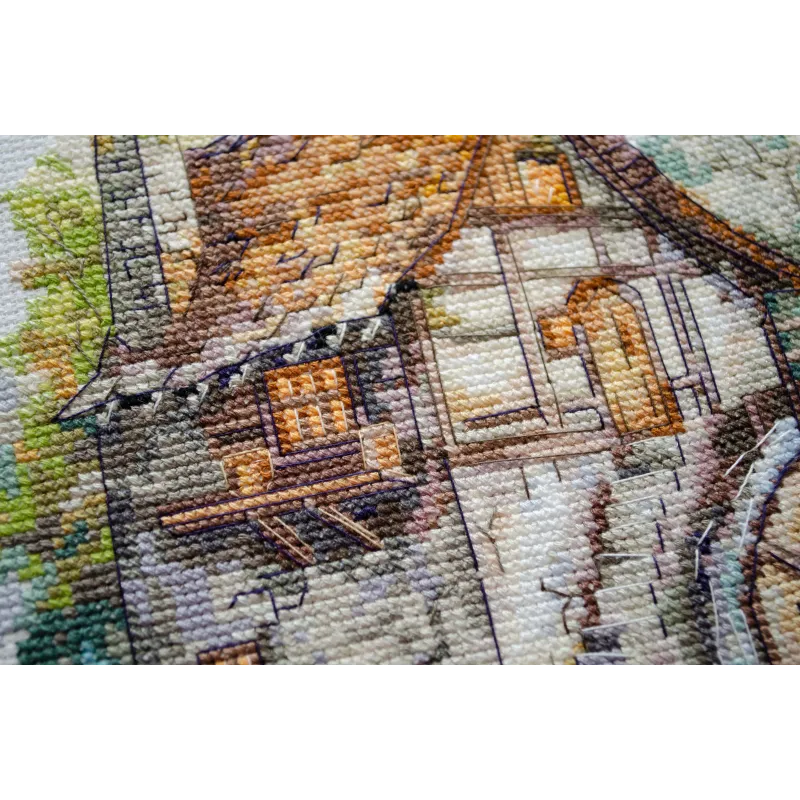 Наборы для вышивания крестиком - Симфония воды (Deco Scenes) 22x22 cm AAH-237