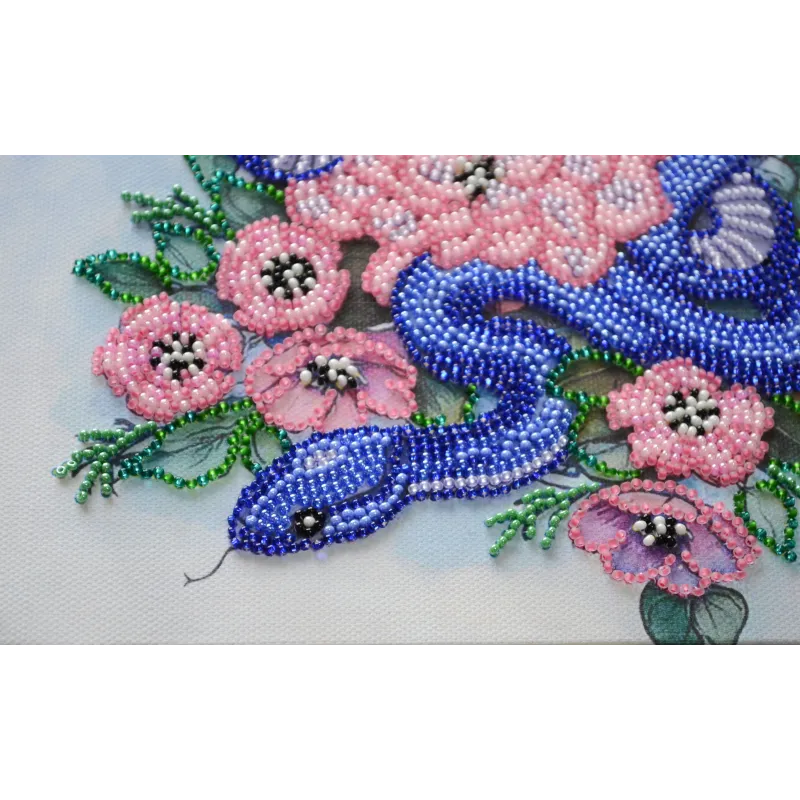 Mid-sized bead embroidery kit - Embrace of nature AAMB-110