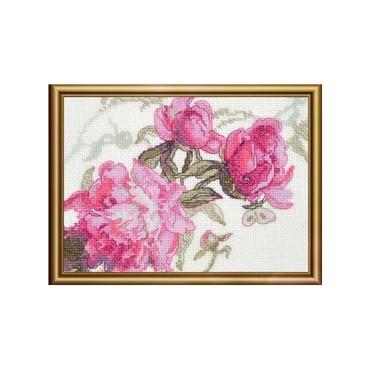 Peonies. Whisper 18x15 SRA1010