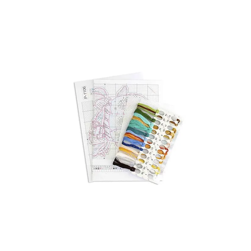 Cross stitch kit "Embroiderer" SR-1106