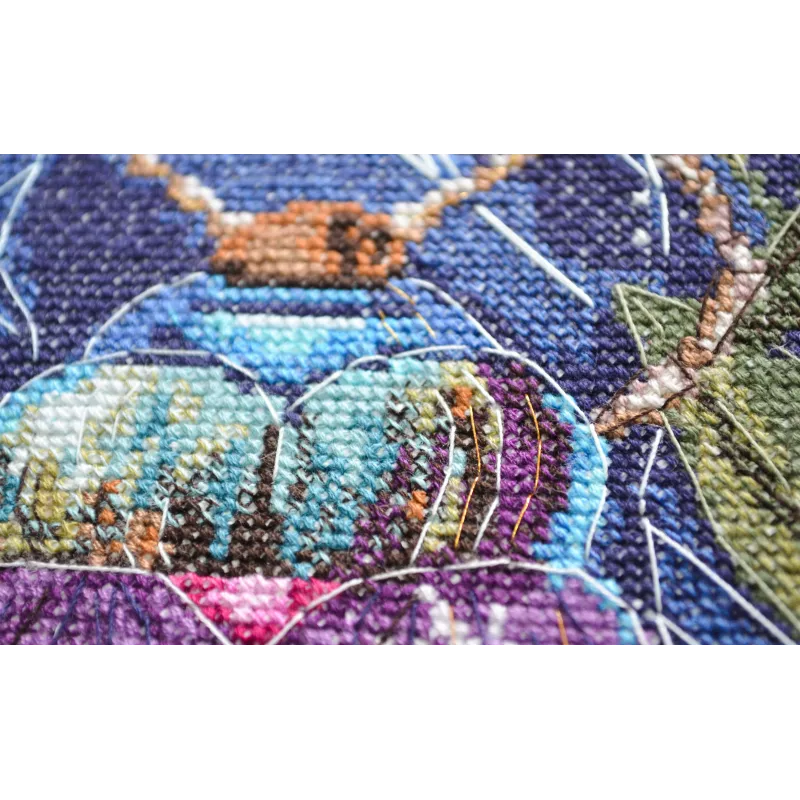 Cross-stitch kits Misty evening (Deco Scenes) 22x30 cm AAH-239