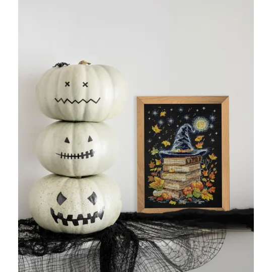 Kits de point de croix Pages magiques (Scènes Déco) 18x26 cm AAH-240