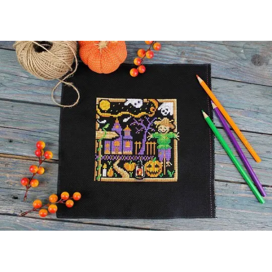 Cross stitch kit "Mini Sampler. Halloween" SNV-940